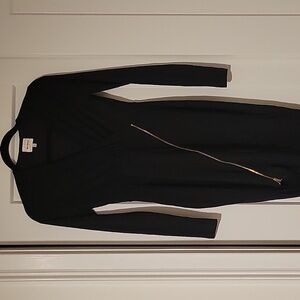 long sleeve black dress , size 4p, ashley graham